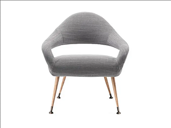 Sessel mit Armlehnen aus Stoff Letizia POLTRONA FRAU Fabrik POLTRONA FRAU aus Italien