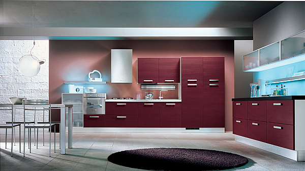 Küche HOME CUCINE Frontali finitura Rubino Fabrik HOME CUCINE aus Italien. Foto №1