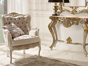 Tufted Armchair mit Armlehnen CASA +39 DIAMANTE 2126