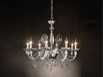 Kristalllüster Florentia L8 aus Metall Euroluce Lampadari
