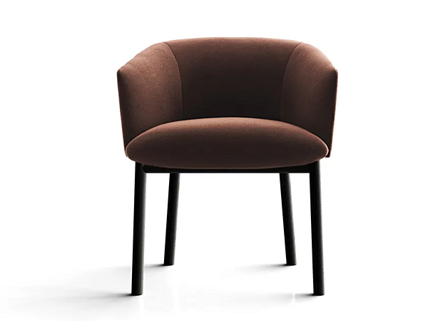 Polsterstuhl mit Armlehnen Livrette Gallotti Radice Fabrik Gallotti & Radice aus Italien. Foto №1