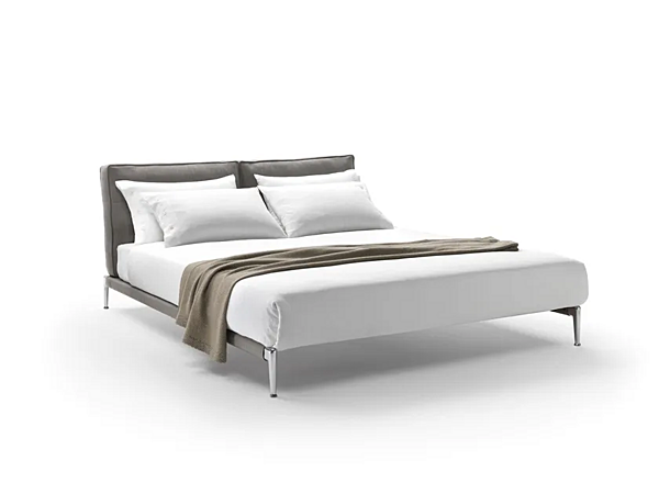 Doppelbett mit gepolstertem Kopfteil aus Stoff FLEXFORM ADDA Fabrik FLEXFORM aus Italien. Foto №4