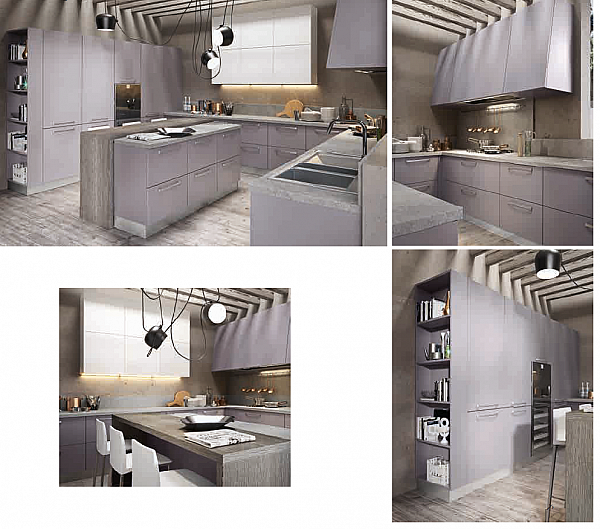 Küche HOME CUCINE color matt_01 Fabrik HOME CUCINE aus Italien. Foto №2