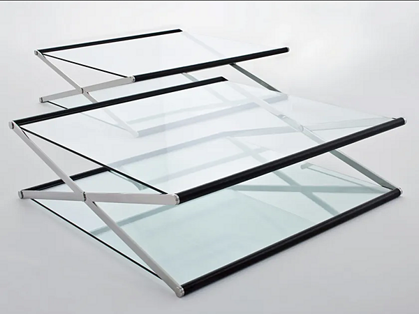 Niedriger Glastisch Nox Gallotti&Radice Fabrik Gallotti & Radice aus Italien. Foto №1