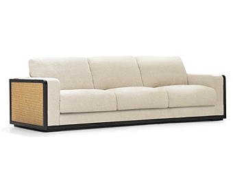 Stoffsofa mit gepolsterter Rückenlehne FORMITALIA VIENNA Fabrik FORMITALIA aus Italien