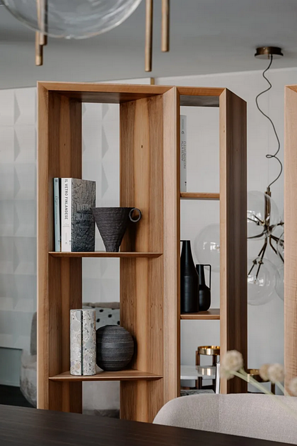 Wandregal aus Walnuss mit Trennfunktion Gallotti&Radice PRISM Fabrik Gallotti & Radice aus Italien. Foto №8