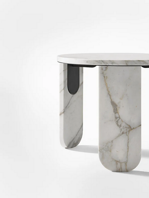 Runder Couchtisch aus Marmor Gallotti&Radice Clemo Fabrik Gallotti & Radice aus Italien. Foto №15