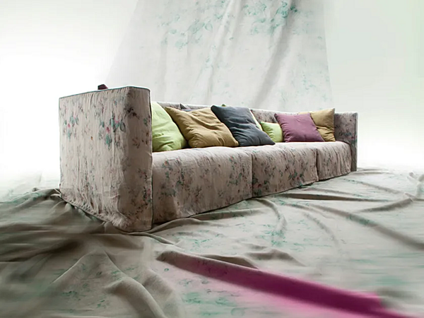 Modularer Ecksofa aus Stoff ERBA ITALIA Something Fabrik ERBA ITALIA aus Italien. Foto №7