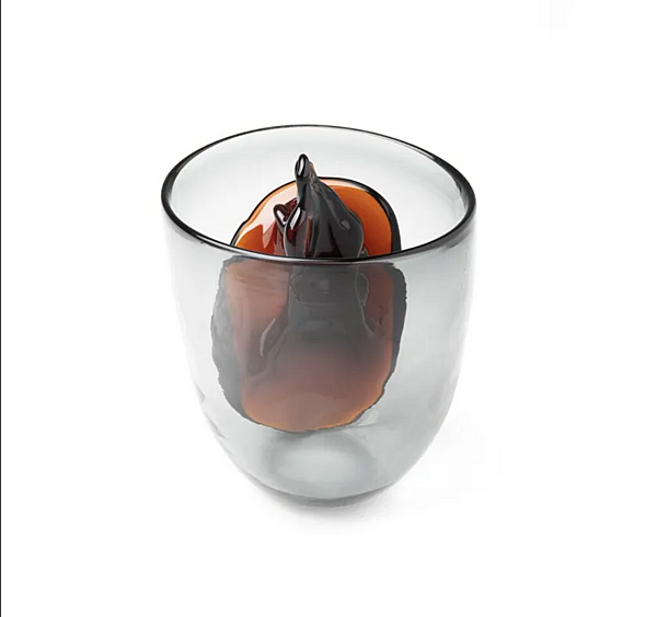 Runder Vasen aus geblasenem Glas Incanto GIORGETTI Fabrik GIORGETTI aus Italien. Foto №2