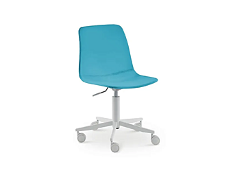 Polsterstuhl mit 5-Stern-Basis Nidi Pod Chair Fabrik nidi aus Italien
