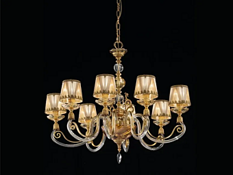 Kristalllüster mit Swarovski-Kristallen Lyra L8 Euroluce Lampadari