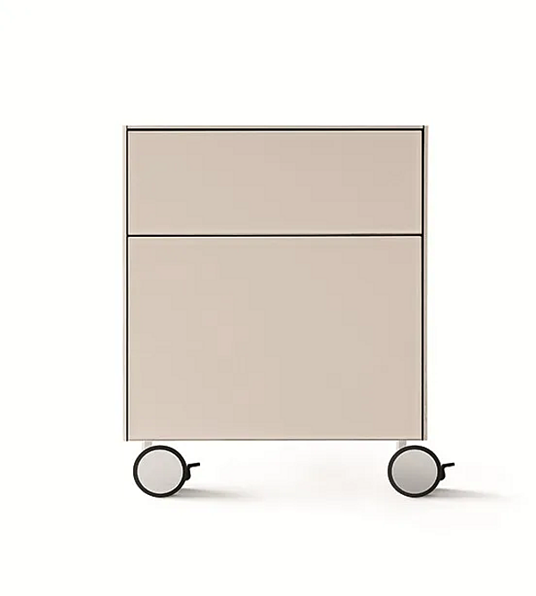 Büroschubladeneinheit mit Rollen aus Glas Gallotti&Radice Air Drawer 3 Fabrik Gallotti & Radice aus Italien. Foto №3