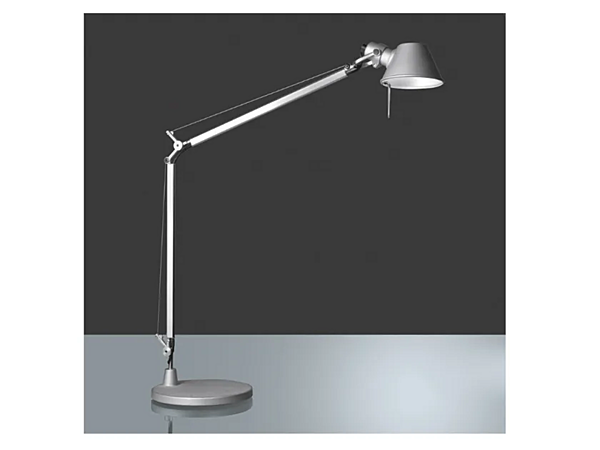 Schwenkarm Aluminium Schreibtischlampe Artemide Tolomeo Midi A0151W00, A015100 Fabrik Artemide aus Italien. Foto №2