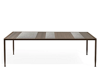 Rechteckiger Esstisch aus Holz GEA GIORGETTI 87000, 87001, 87002, 87003