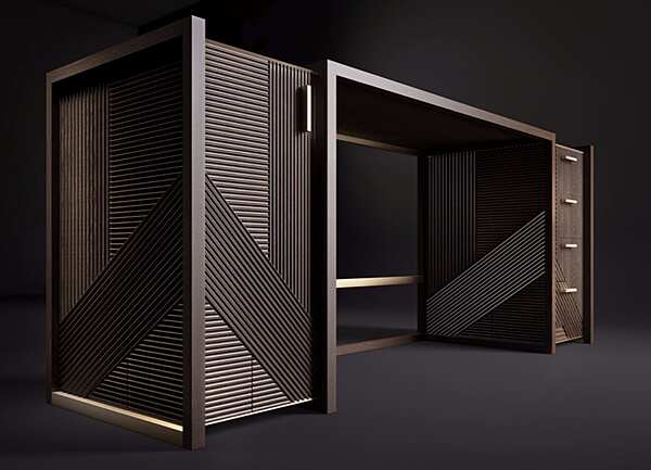 Schreibtisch ROSSATO RHC-8 Fabrik ROSSATO aus Italien. Foto №6