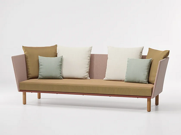 Garten-Sofa aus Aluminium mit weicher Rückenlehne KETTAL Bitta Fabrik KETTAL aus Italien. Foto №4