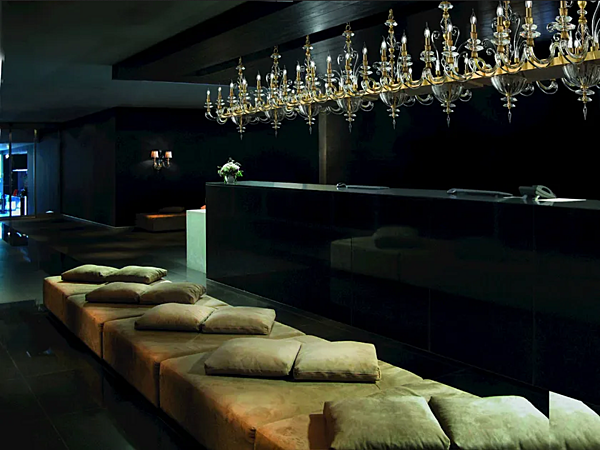 Kronleuchter mit Swarovski-Kristallen Alicante Axis 14 Euroluce Lampadari Fabrik EUROLUCE LAMPADARi aus Italien. Foto №2