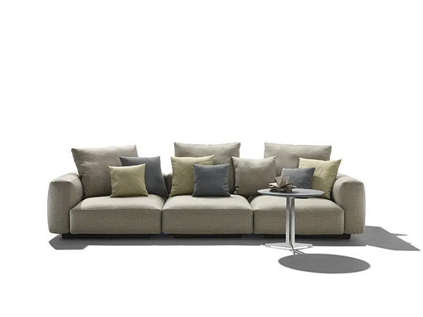 Ecksofa mit Stoffbezug für den Garten 3-Sitzer FLEXFORM Grandemare Outdoor Fabrik FLEXFORM aus Italien. Foto №1