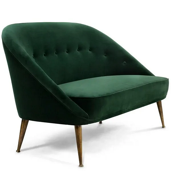 Zweisitzer Samtsofa Malay BRABBU Fabrik BRABBU aus Italien. Foto №2