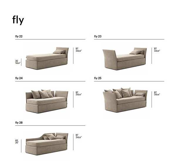 Couch BOLZAN LETTI Fly Fabrik BOLZAN LETTI aus Italien. Foto №5