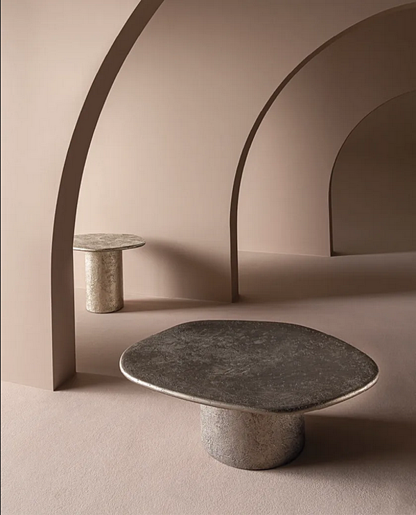Niedriger handgefertigter Couchtisch aus Holz CASAMILANO ATOLLO Fabrik CASAMILANO aus Italien. Foto №13