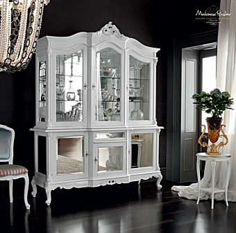 Vitrine aus massivem Holz Modenese Luxury Interiors 12102 Vitrine aus massivem Holz Modenese Luxury Interiors 12102 Fabrik MODENESE GASTONE aus Italien