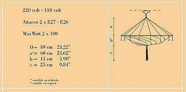 Kronleuchter ARCHEO VENICE DESIGN 301-SD Fabrik ARCHEO VENICE DESIGN aus Italien. Foto №2