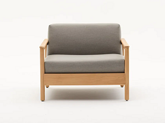 Teak Gartenarmstuhl mit Armlehnen VARASCHIN Bali 2381, 2381A Fabrik VARASCHIN aus Italien