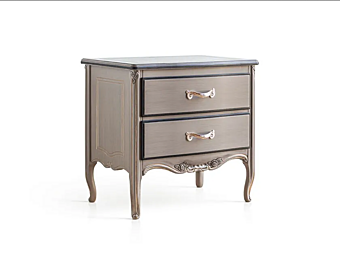 Rechteckiger Nachttisch aus Holz mit Schubladen Savio Firmino 3054 3054COM Fabrik SAVIO FIRMINO aus Italien