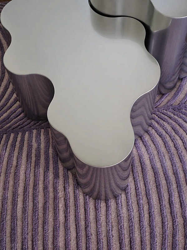 Kaffeetisch aus steifem Polyurethan Teatro Magico Low Saba Fabrik SABA aus Italien. Foto №5