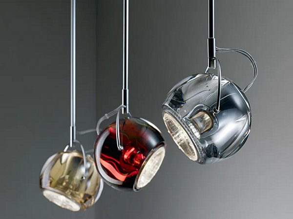 Chromierter Tracklight in Beluga-Farbe Fabbian Fabrik Fabbian aus Italien. Foto №7