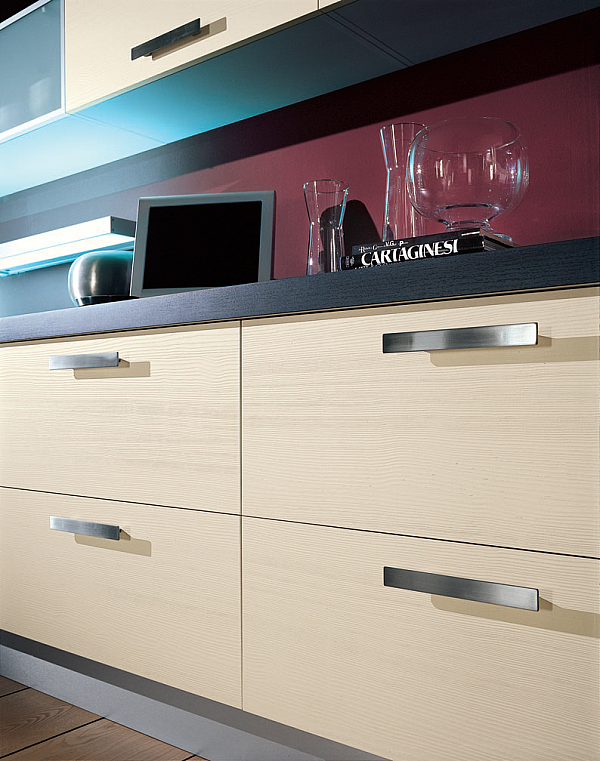 Küche HOME CUCINE Frontali finitura Magnolia Fabrik HOME CUCINE aus Italien. Foto №5