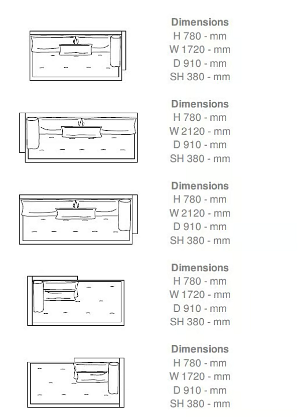 Modularer Stoffsofa mit Rückenlehne Nomade 2 LIGNE ROSET Fabrik LIGNE ROSET aus Italien. Foto №2