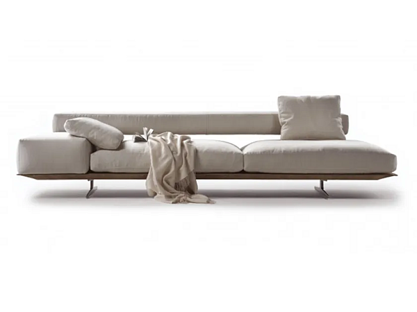 Zweisitzer Sofabank mit abnehmbarem Bezug und weicher Rückenlehne FLEXFORM Fabrik FLEXFORM aus Italien. Foto №2