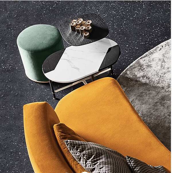 Ovaler Couchtisch aus Holz Cookies Gallotti&Radice Fabrik Gallotti & Radice aus Italien. Foto №5