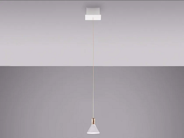 LED Pendelleuchte aus Borosilikatglas Multispot Polair Fabbian Fabrik Fabbian aus Italien. Foto №1