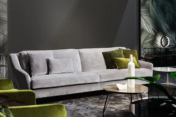 Sofa aus Stoff oder Leder 575 Hi Story VIBIEFFE Fabrik VIBIEFFE aus Italien. Foto №5