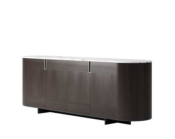 Holzsideboard mit Marmorplatte CPRN HOMOOD IRVING Fabrik CPRN HOMOOD aus Italien. Foto №3