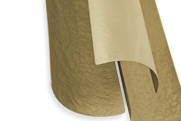 Wandleuchte aus Messing Aurum XL BRABBU Fabrik BRABBU aus Italien. Foto №3