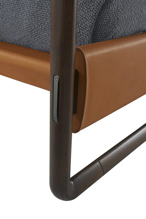 Canopy-Bett aus Stoff mit gepolstertem Kopfteil POLTRONA FRAU Volare Fabrik POLTRONA FRAU aus Italien. Foto №7