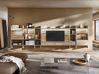 Sektionale Aufbewahrungswand 30mm 1204 LAGO Fabrik LAGO aus Italien