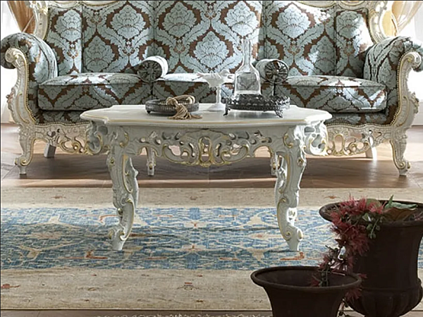 Niedriger Holztisch Modenese Luxury Interiors 15664 Fabrik MODENESE GASTONE aus Italien. Foto №1
