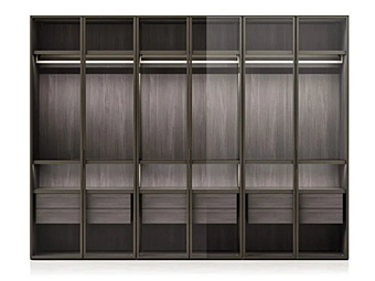 Glas Kleiderschrank Zeus MisuraEmme Fabrik MisuraEmme aus Italien