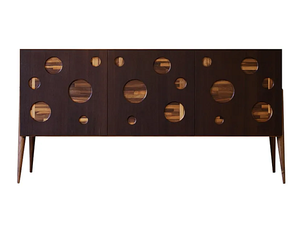 Walnuss Sideboard mit Türen DALE Lauta Cerchio A 156 Fabrik DALE aus Italien. Foto №1