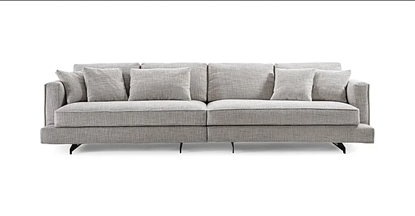 Ecksofa aus Stoff mit abnehmbarem Bezug Davis Twin Frigerio Fabrik Frigerio aus Italien. Foto №2