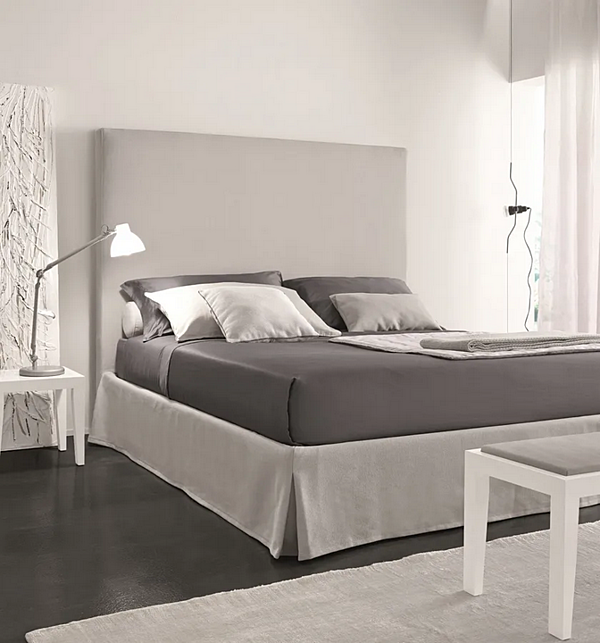 Doppelbett mit hohem Kopfteil Mono Alto Duomo Design Fabrik Duomo Design aus Italien. Foto №2