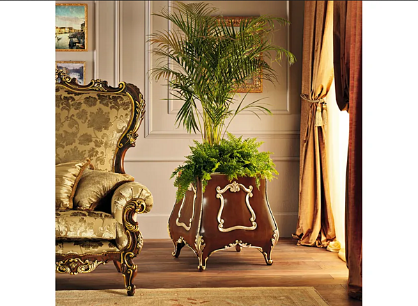 Vase aus massivem Holz Modenese Luxury Interiors 11638 Fabrik MODENESE GASTONE aus Italien. Foto №2