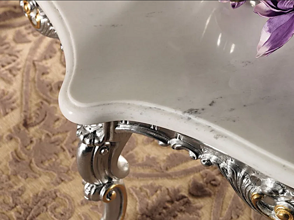 Niedriger Couchtisch aus massivem Holz Modenese Luxury Interiors 11610 Fabrik MODENESE GASTONE aus Italien. Foto №2