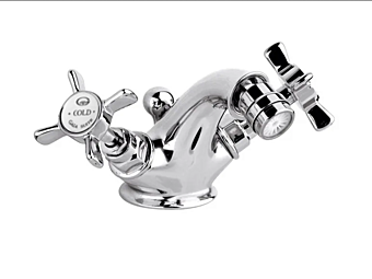 Bidetarmatur aus Edelstahl mit 1 Loch Victoria Gaia Mobili Fabrik GAIA aus Italien