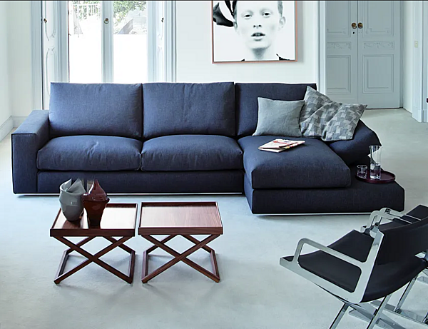 Ecksofa aus Stoff oder Leder 810 Fly VIBIEFFE Fabrik VIBIEFFE aus Italien. Foto №8